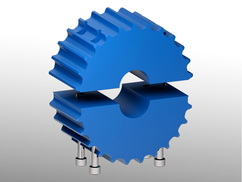 Split idler wheel 25 teeth - Part.580